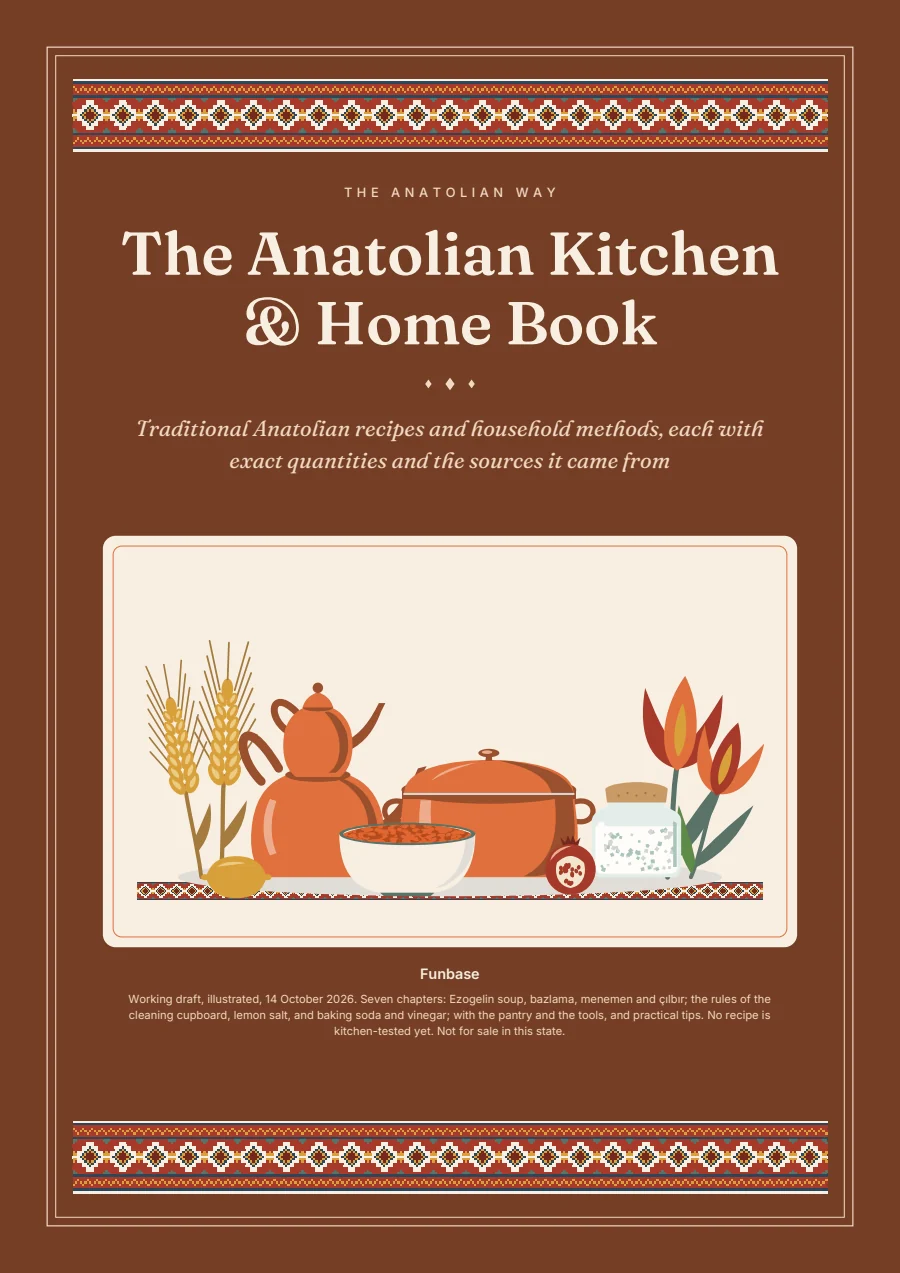The cover of The Anatolian Kitchen & Home Book